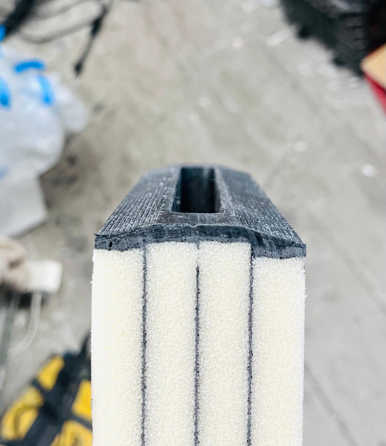 V Bottom Tuttle Box (4.75" Thick) optimized for MikesLab Masts