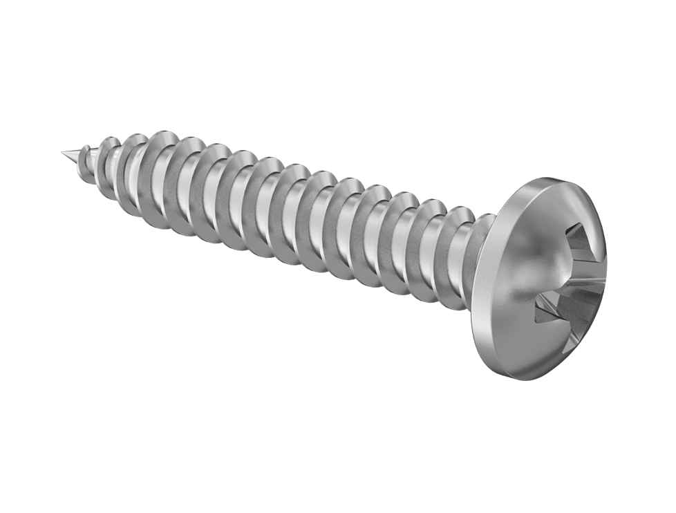 #12 stainless steel foot strap screw