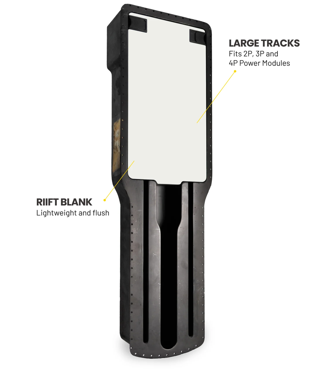 RIIFT Track with the RIIFT Blank Battery fitted