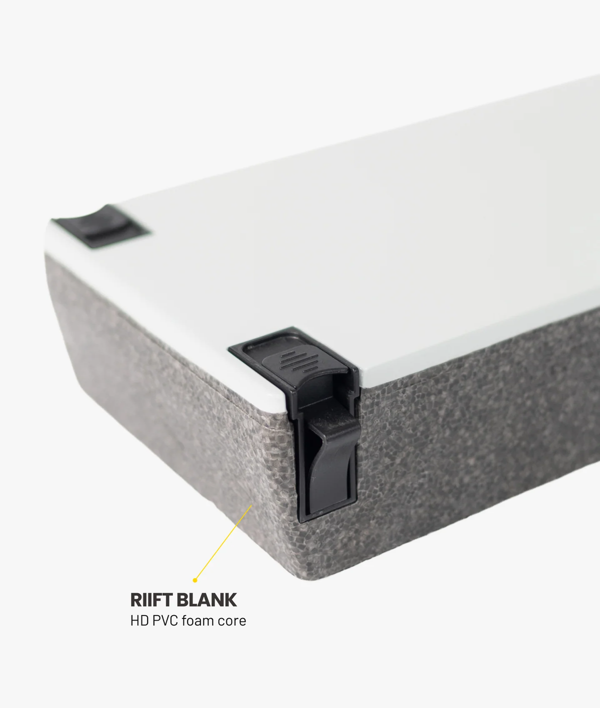Close-up of the RIIFT Blank Battery
